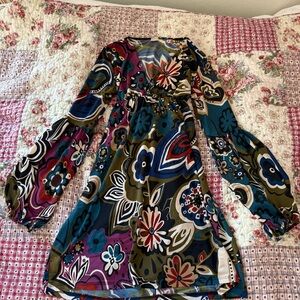 Floral Long Sleeve Dress